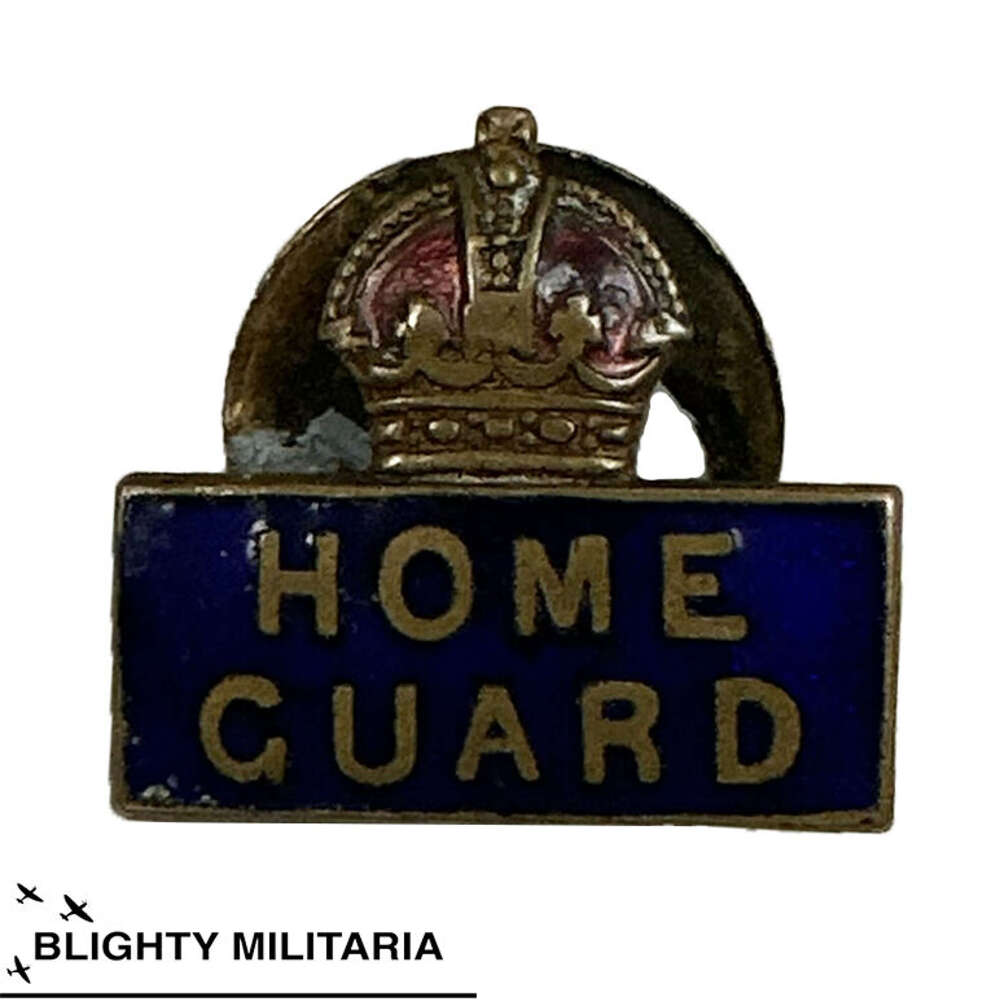 Original Home Guard Lapel Badge