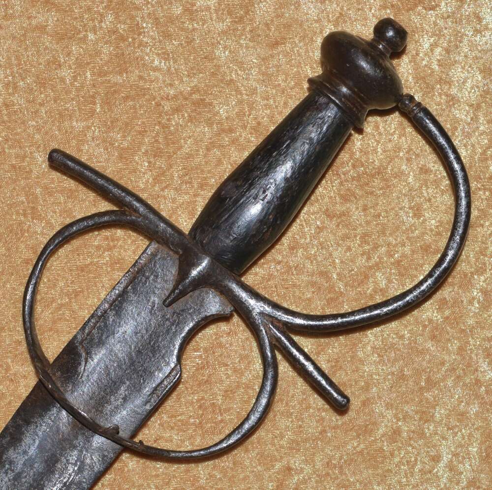 Unusual Spanish Broadsword, 17th C