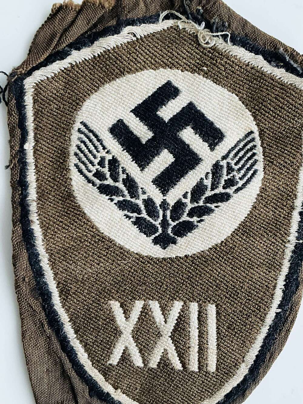 German RADwJ female sleeve insignia