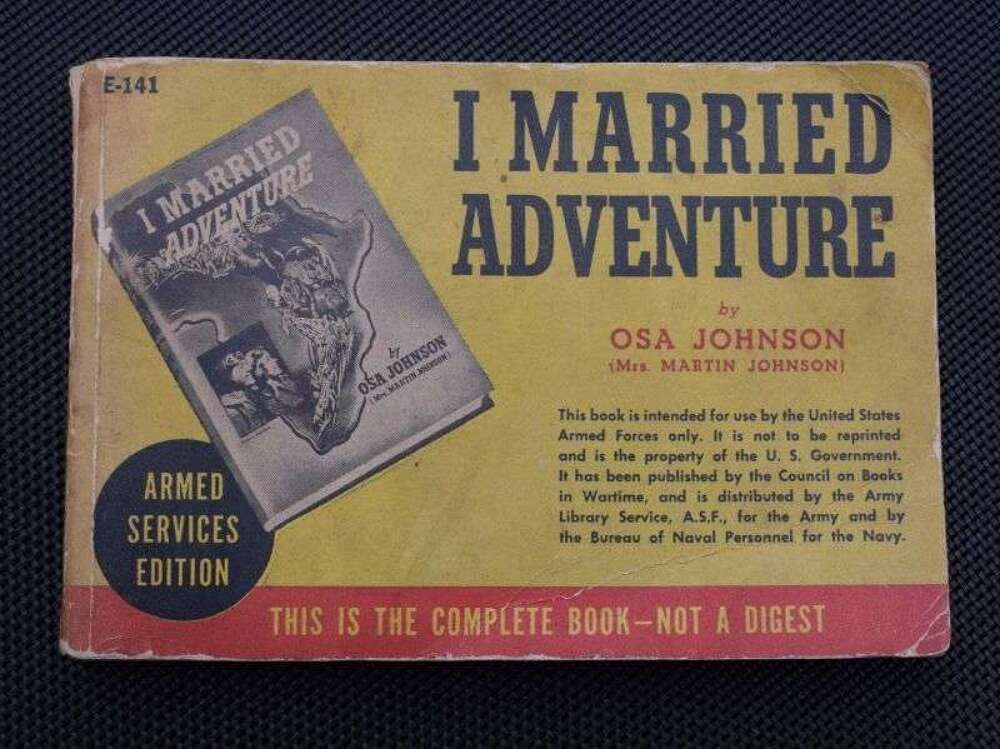 87) Tatty Original WW2 US Military Forces Novel I Married Adventure 1940