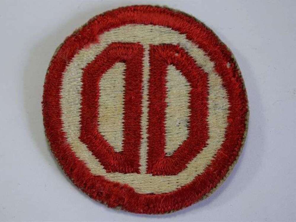 16) Original WW2 US Army 31st Infantry Division Cloth Badge