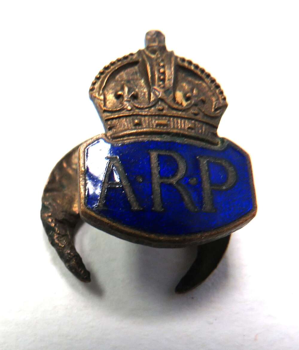 WW2 Home Front A.P.P Lapel Badge