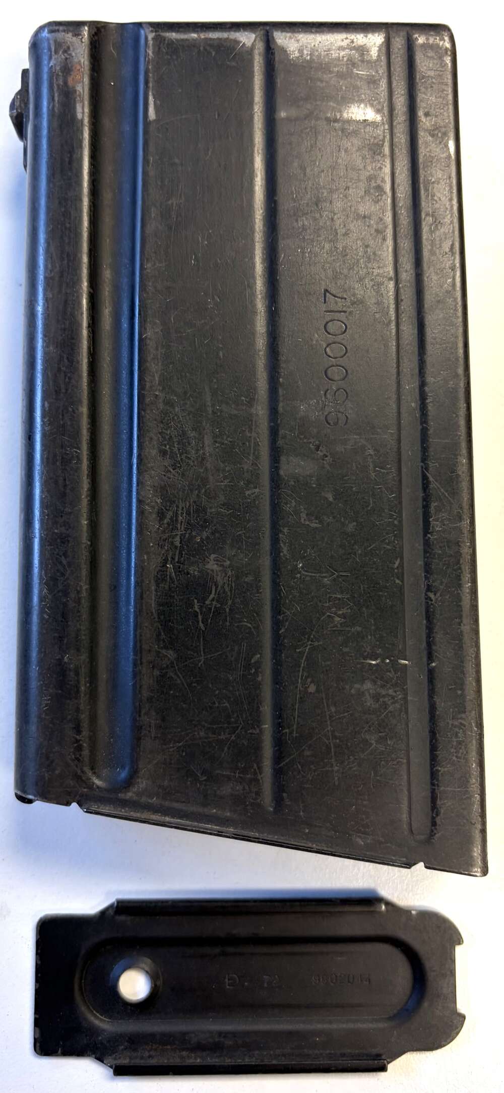 British Military Issue SLR Rifle Magazine, Missing It's Spring