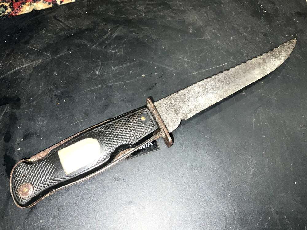 GERMAN 2WW MULTI PURPOSE  SURVIVAL KNIFE