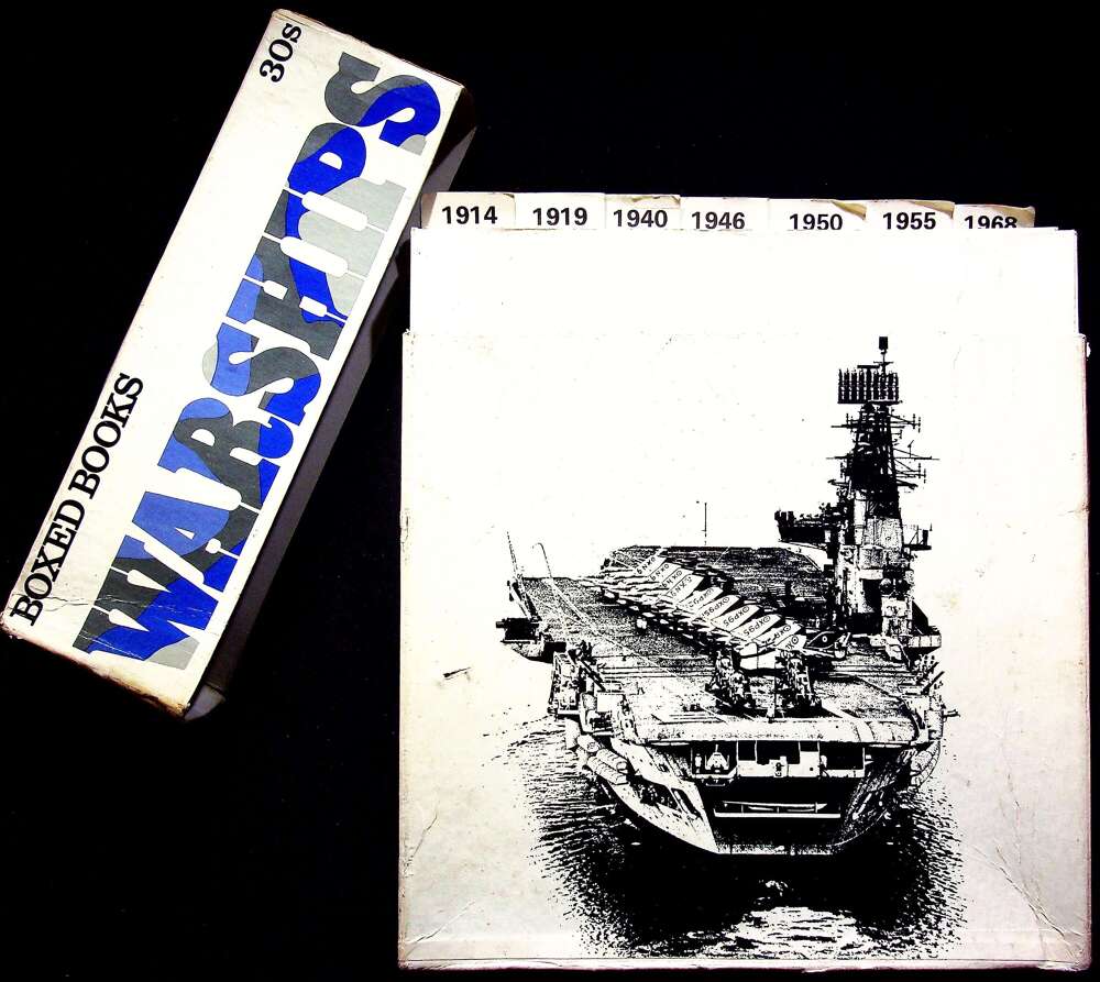 Warships: llustrated London News 'Boxed Books' Series/ 1914-1968 Fully Indexed