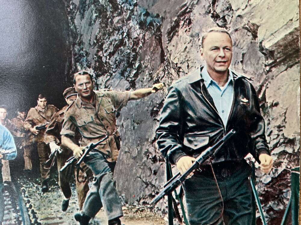 Promo image from the 1965 film Von Ryan&rsquo;s express