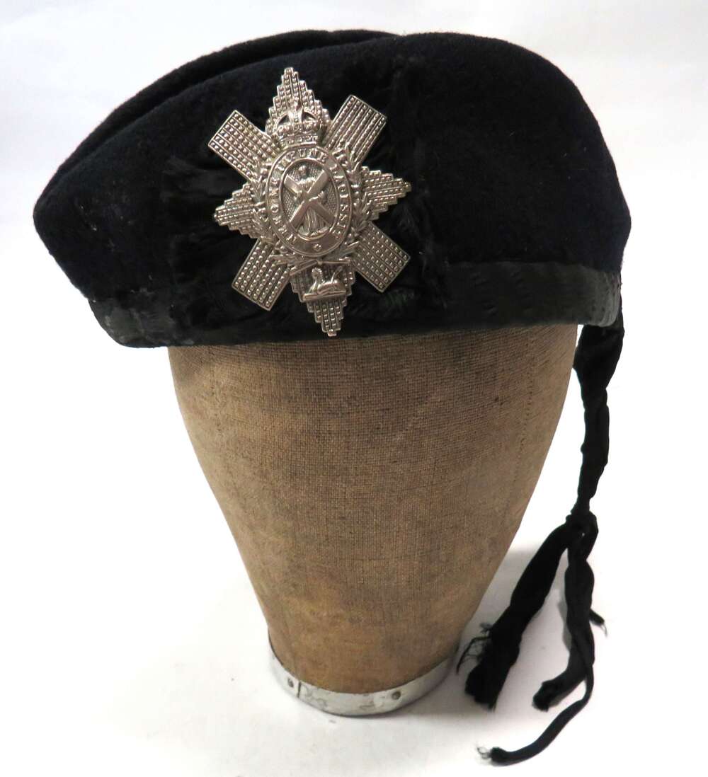 Interwar Black Watch Other Ranks Glengarry Hat
