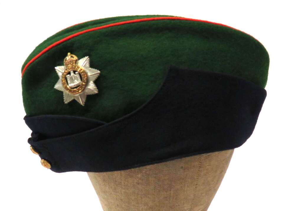 WW2 Devonshire Regiment Coloured Field Service Cap