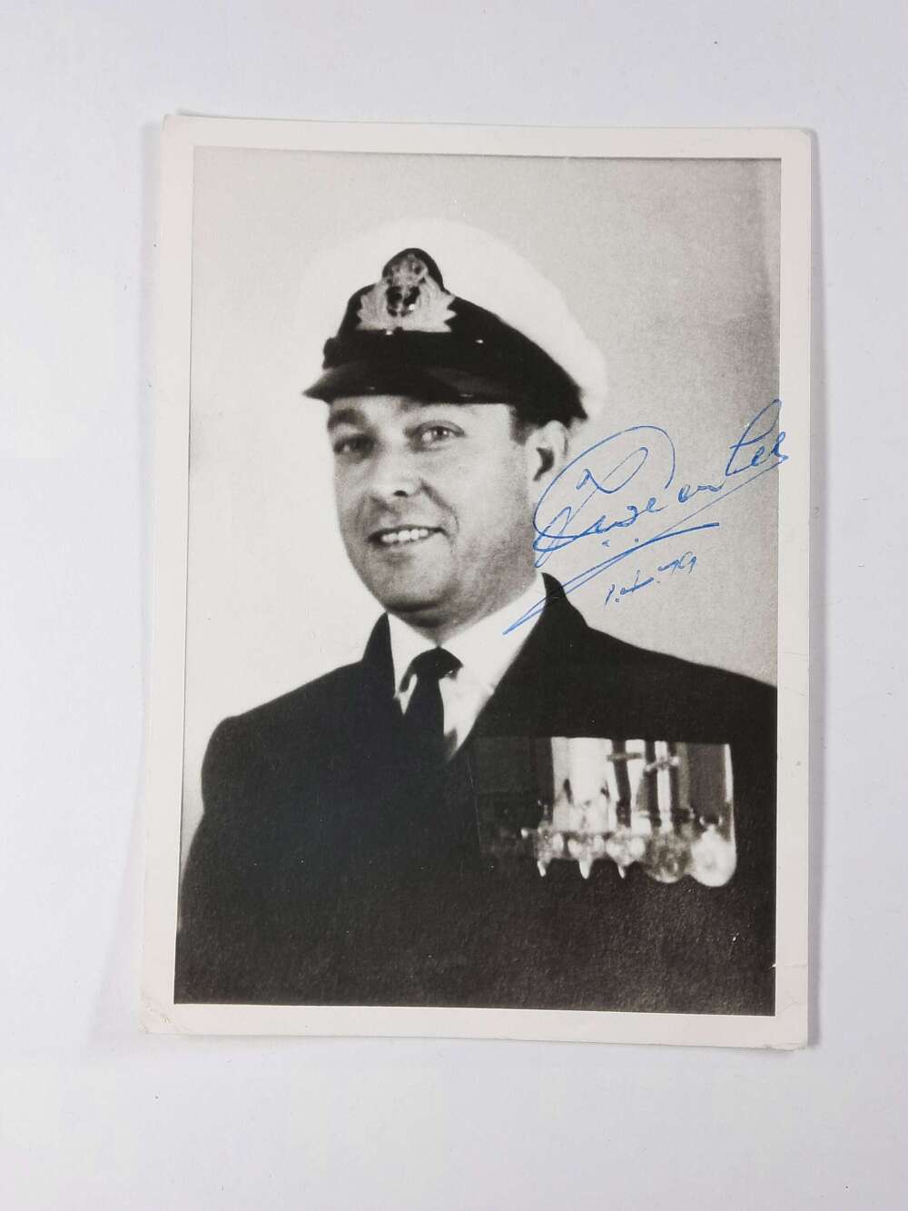 Thomas Gould VC Autographed Photo