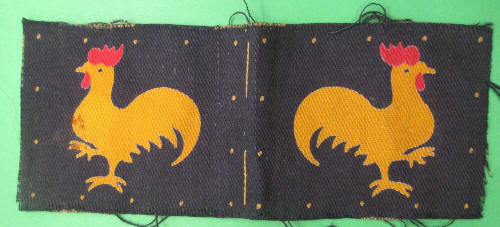 40TH DIVISION 2ND PATTERN FORMATION SIGNS