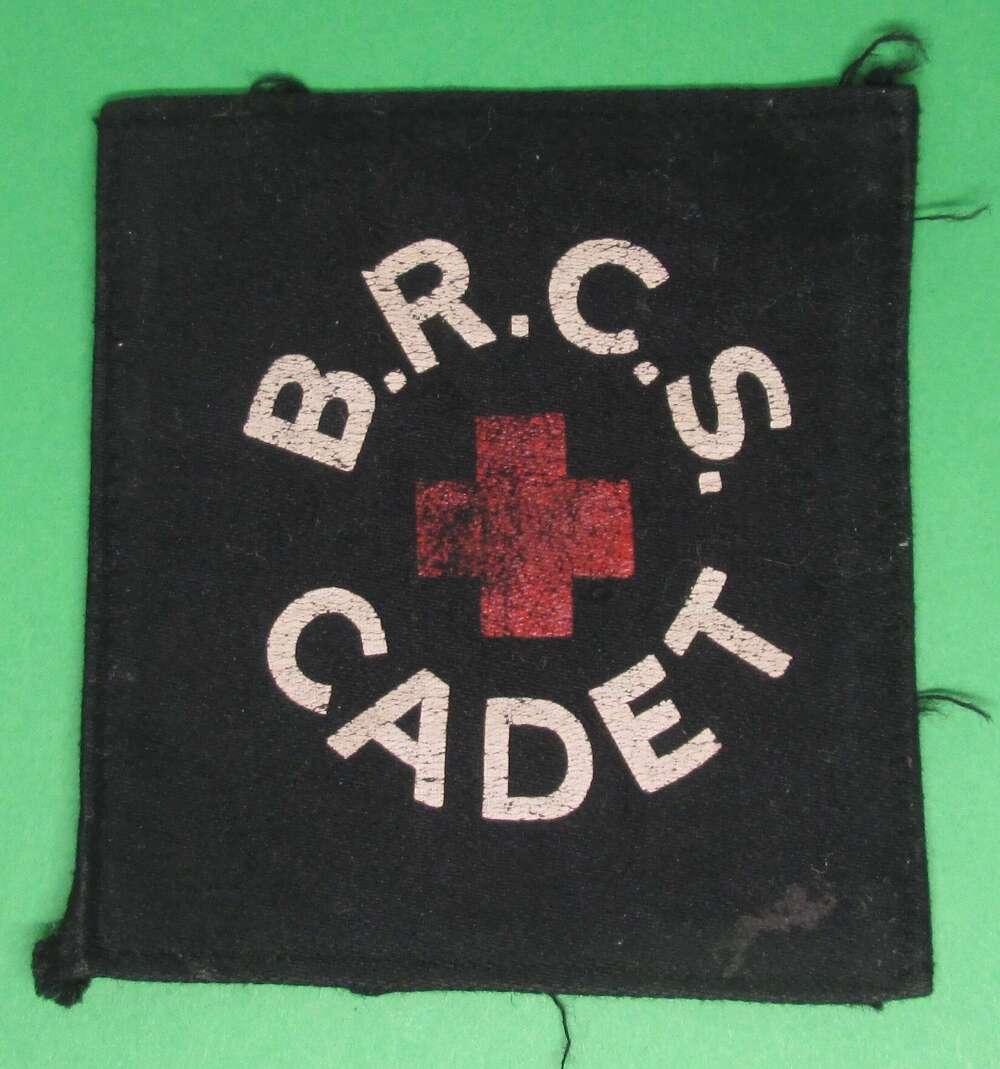 British Red Cross Cadet badge