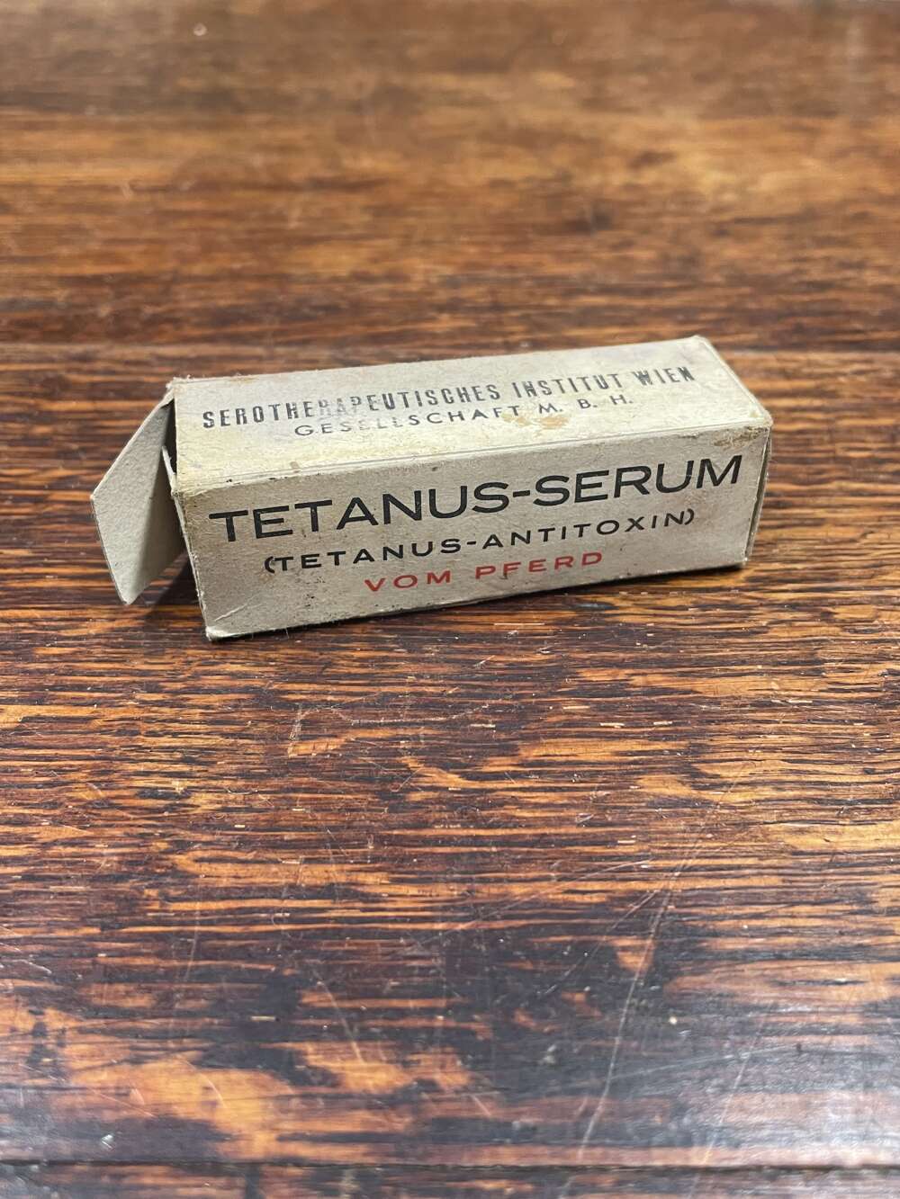 German WW2 1943 Tetanus Serum