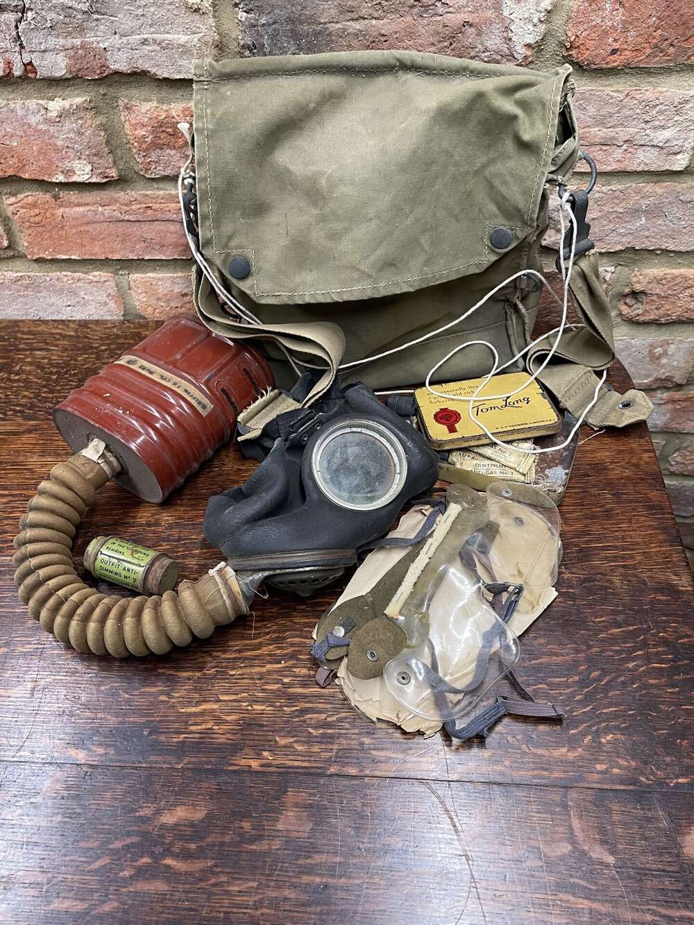 WW2 Gas Mask JH Griffin