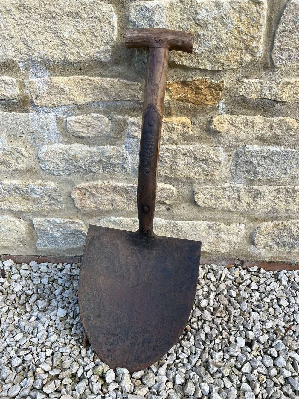 British 195*? Stockton Heath Made in Sheffield Trench Shovel