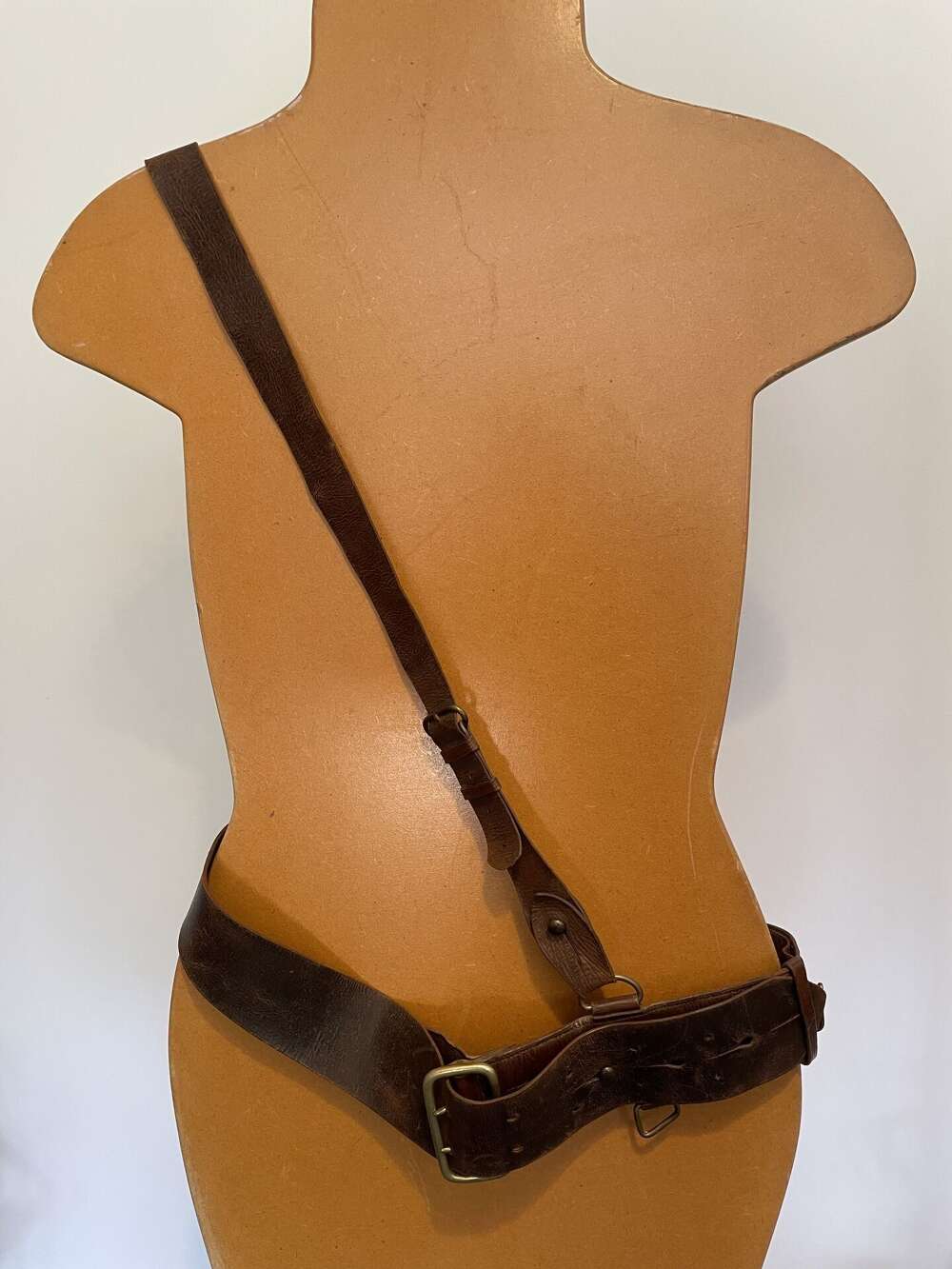 Named WW1 Sam Browne Belt 1918