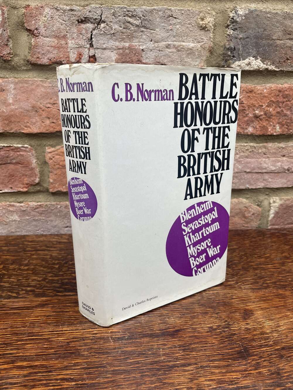 Battle Honours of the British Army Book By C.B Norman
